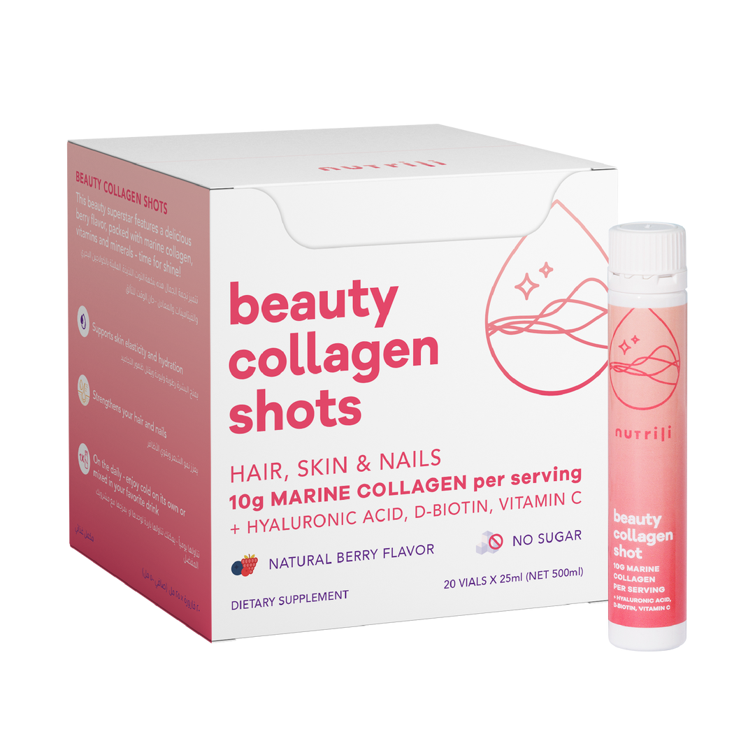 Collagen supplement for skin in liquid shot form