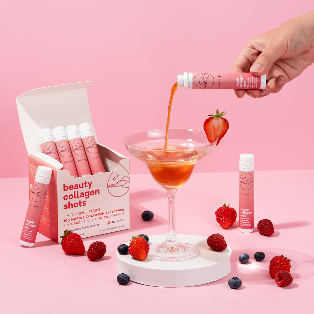 Nutrili Beauty Collagen Shots with marine peptides