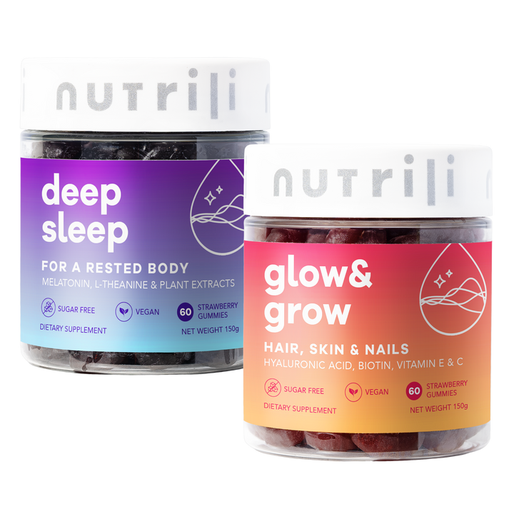 Nutrili Beauty Sleep Gummies Bundle for nighttime renewal