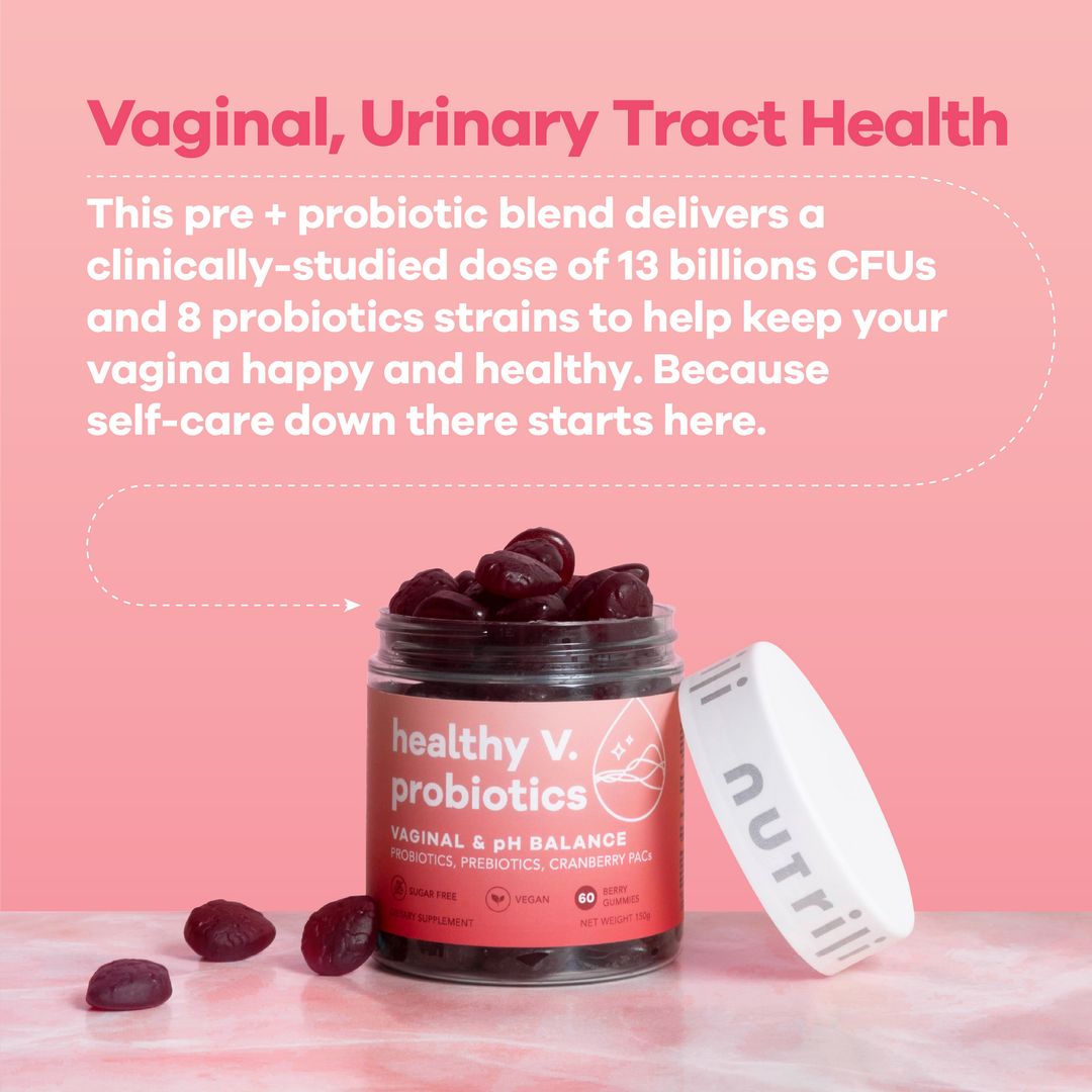 Healthy V. supplement for pH balance and gut support