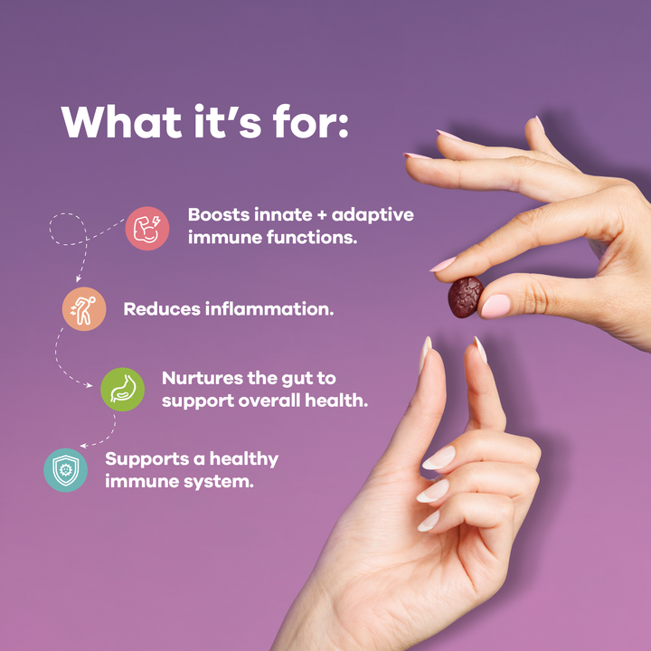 Synbiotic supplement for women's digestive wellness