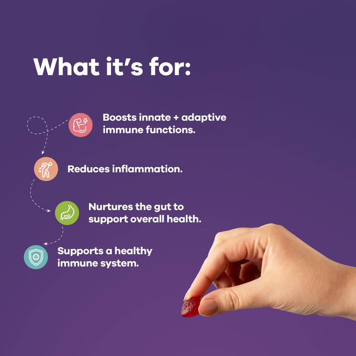 Nutrili immune support gummies with nutrients