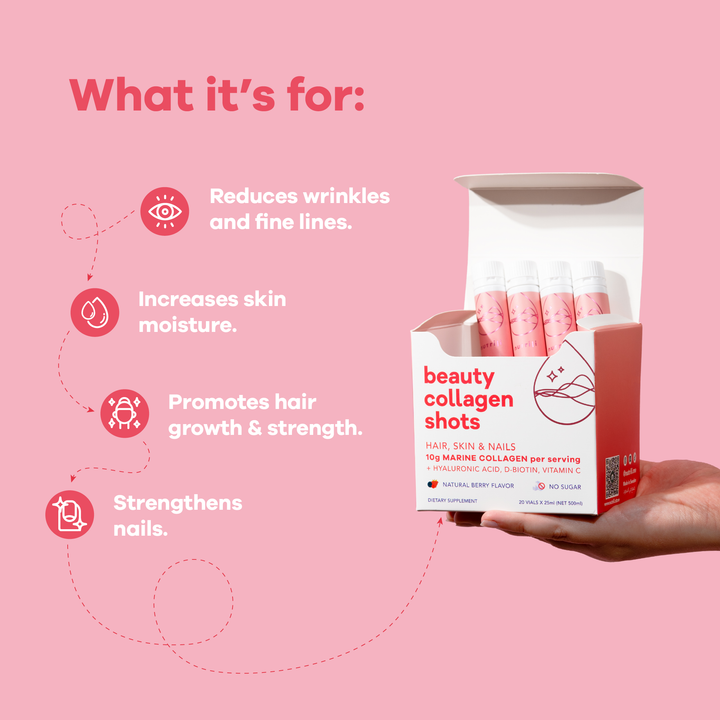 Marine collagen supplements for glowing skin