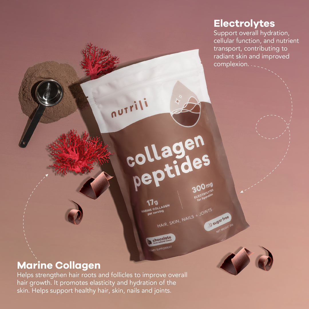 Chocolate Collagen Peptides (17g)