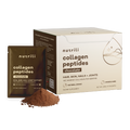 Chocolate collagen peptides powder scoop