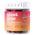 Glow & Grow hair and nails gummies by Nutrili