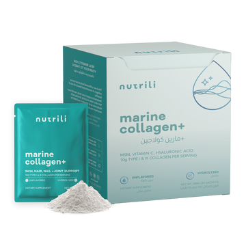 Marine Collagen+ powder jar front view