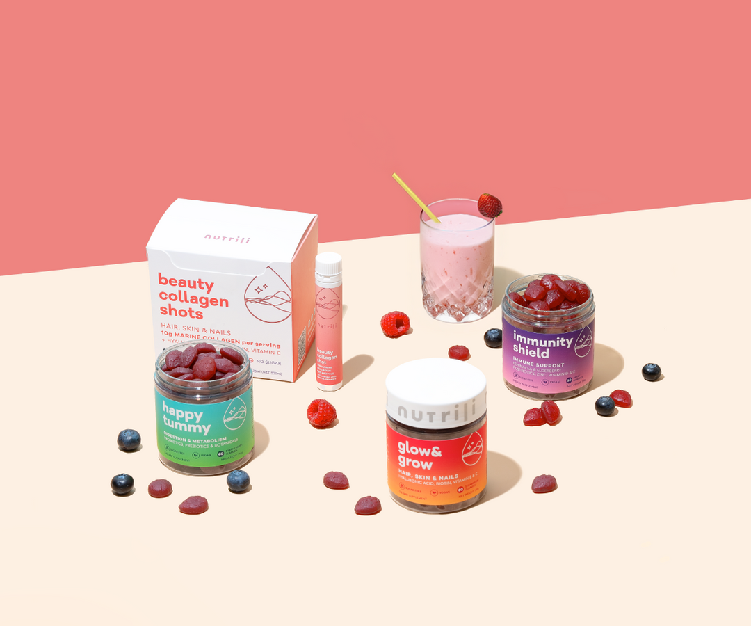 nutrili supplements marine collagen and vitamin gummies